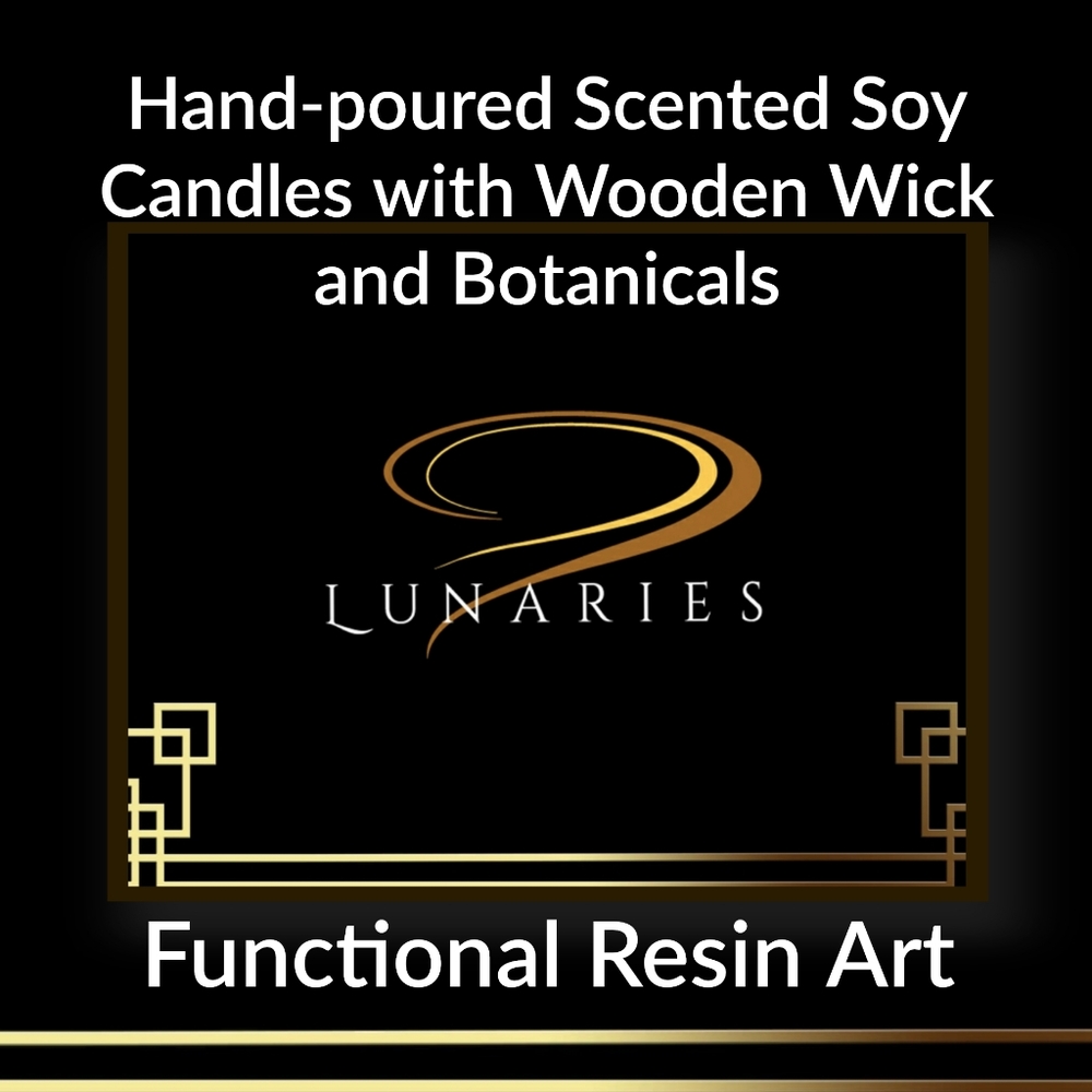 Pumpkin Spice Latte Soy Wax Candle w/ Wood Wick and Botanicals - Picture 12 of 12